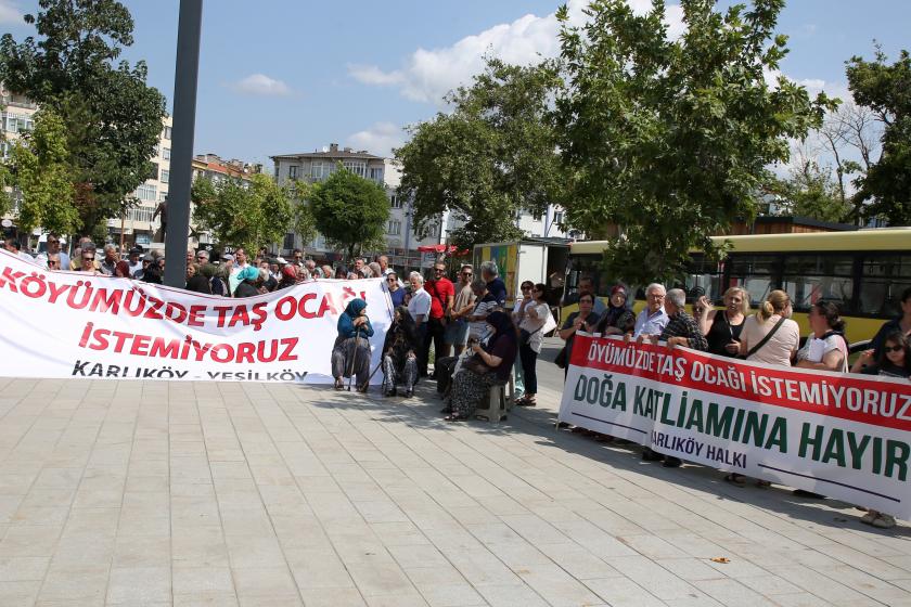 Edirne'de taş ocağı istemeyen köylüler imza topladı: "Köylerimize zarar vermelerine izin vermeyeceğiz"