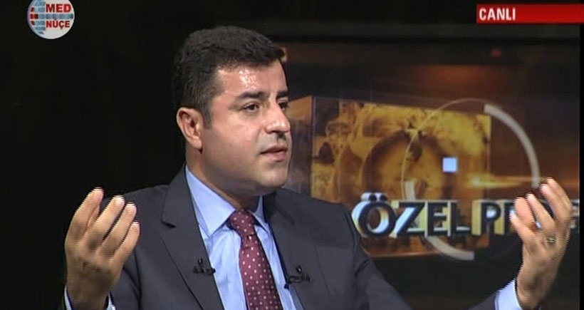 Demirtaş: Türkiye’deki çatışma ortamının önüne geçmenin adresi Ankara