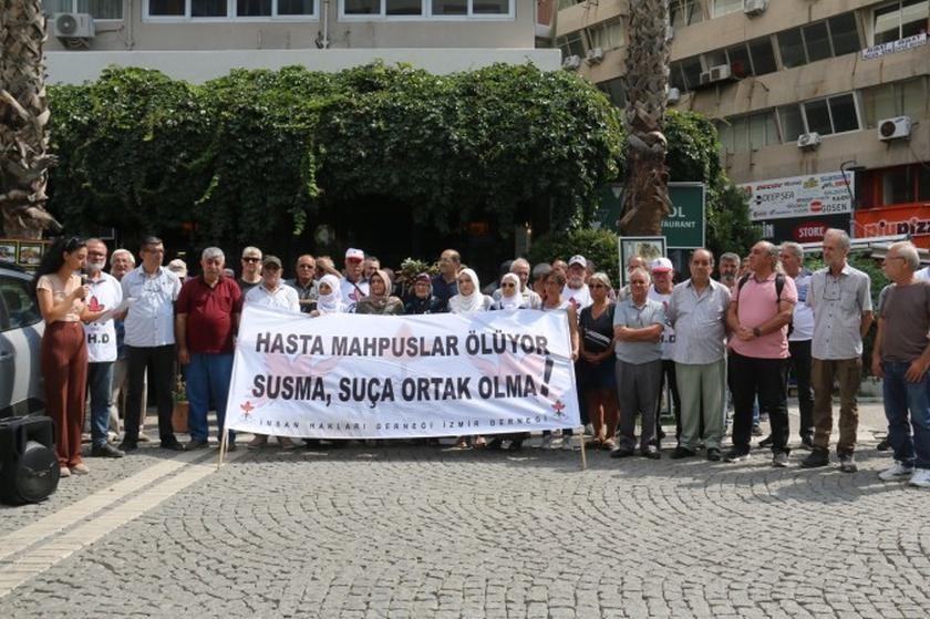 3 şehirde hasta mahpuslar için eylem