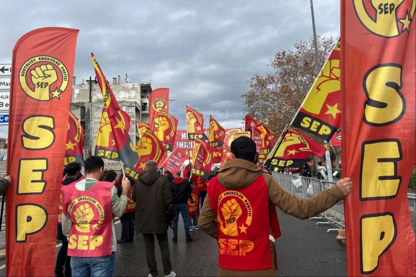 SEP Genel Başkan Güneş Gümüş dahil 15 partili gözaltına alındı