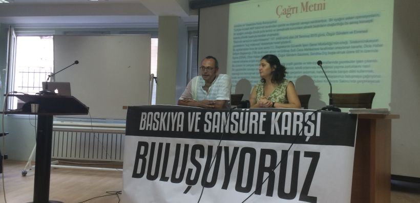 Gazeteciler, sansür ve baskılara karşı dayanışma çağrısı yaptı