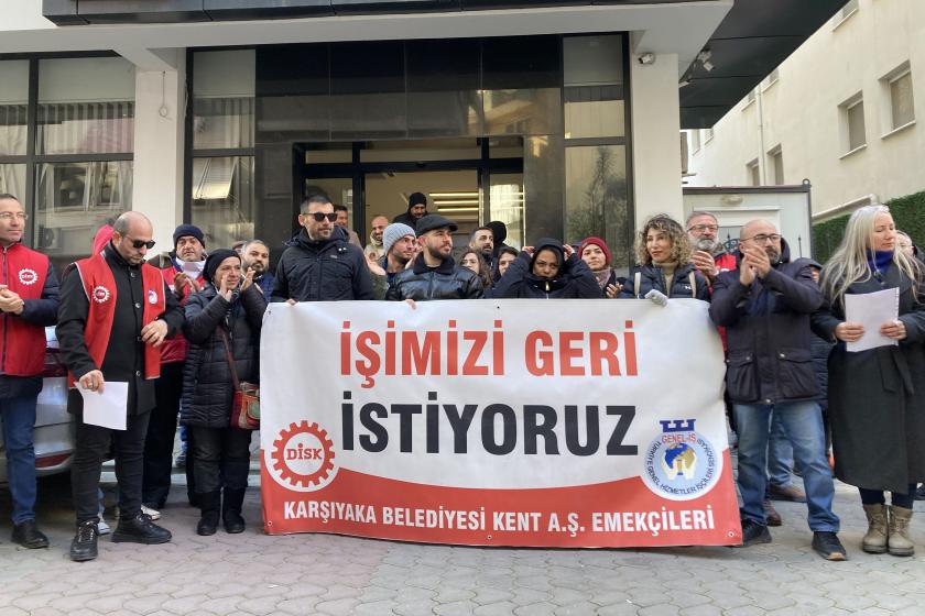Karşıyaka Belediyesi Kent A.Ş. işçileri: Sözler tutulmazsa Ankara’ya yürüyeceğiz