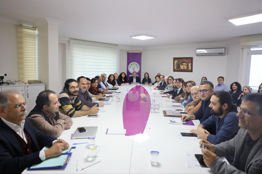DEM Parti MYK olağanüstü toplandı