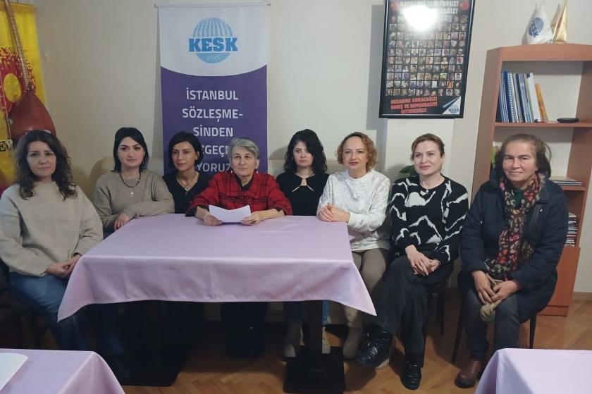 Samsun’da KESK’li kadınlardan mücadele çağrısı