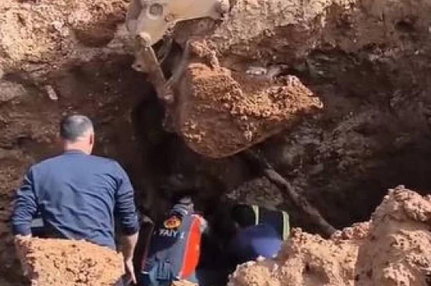 Mardin’de izinsiz kanalizasyon kazısında toprak kaydı: 1 ölü