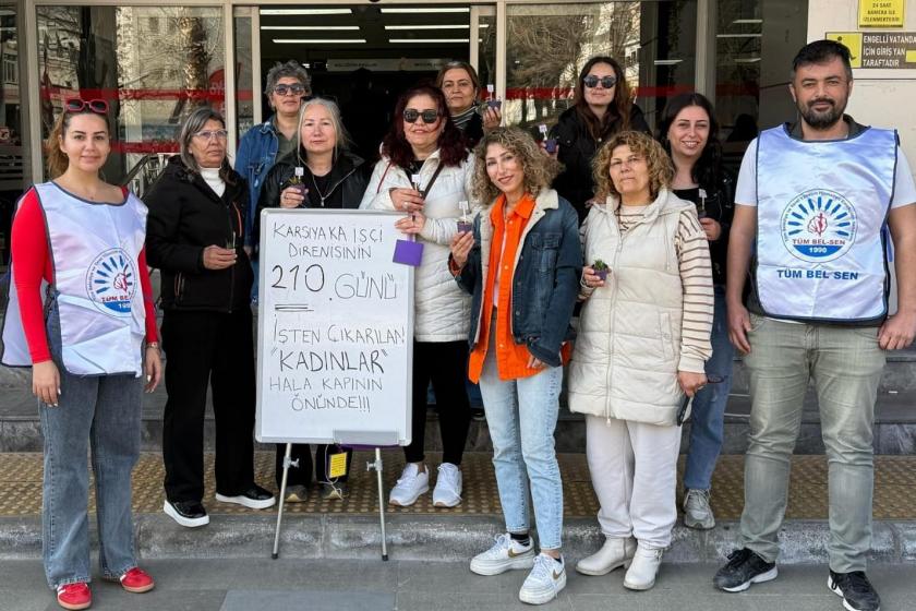 Tüm Bel Sen'den Kent Aş işçisi kadınlara 8 Mart ziyareti: Dayanışmayı büyütelim