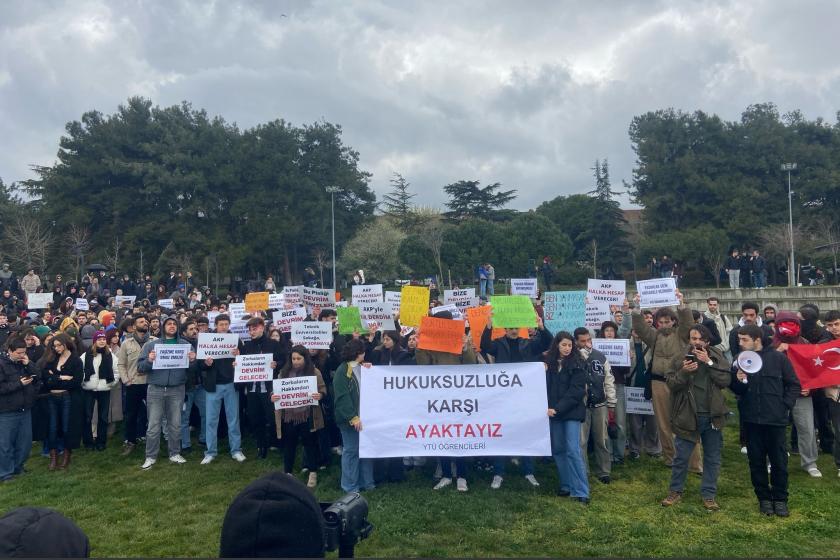 Üniversite öğrencileri gözaltına alındı