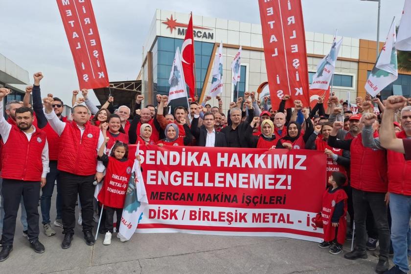 Birleşik Metal-İş: Mercan Makina'da zorunlu izin ve işten çıkarmalara son verilsin