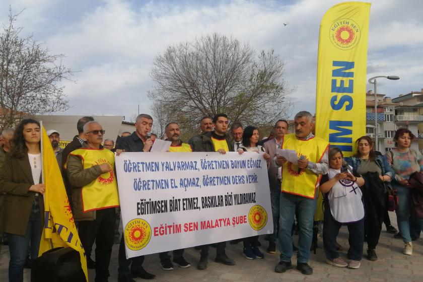 Eğitim Sen Malatya Şubesi: Cezalar sendikal faaliyetleri engelleme amacı taşımaktadır