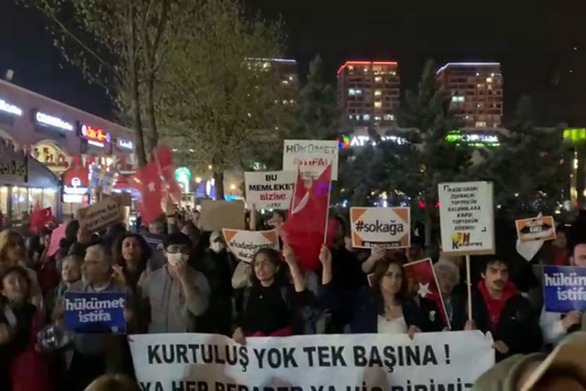 Ankara’da halk irade gasbına karşı sokağa çıktı