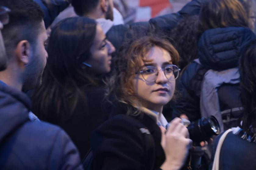 Muhabirimiz Nisa Sude Demirel evinden gözaltına alındı