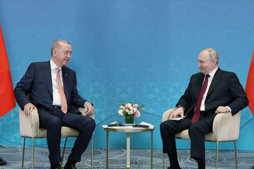 Erdoğan ve Putin telefonda görüştü