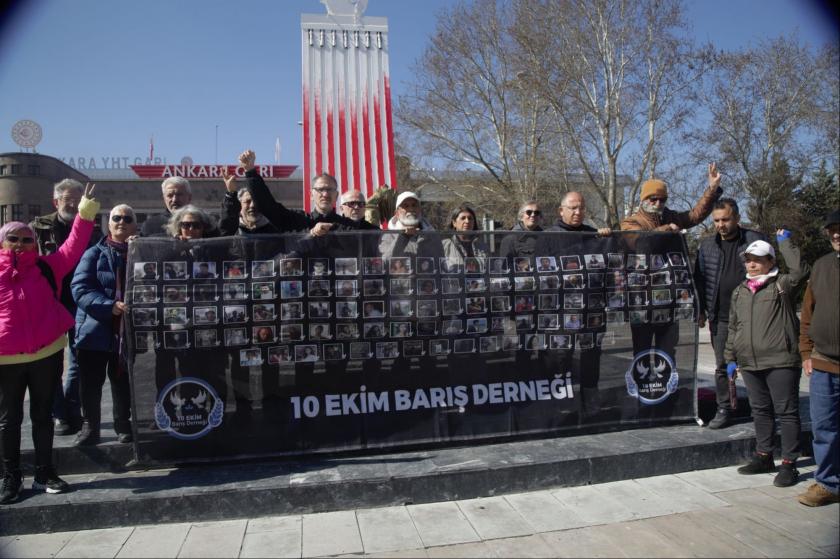 10 Ekim’de katledilenler anıldı: Gerçek sorumlular yargılansın