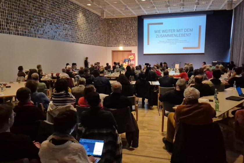 Göç Konferansı'nda birlikte yaşam ve mücadele çağrısı