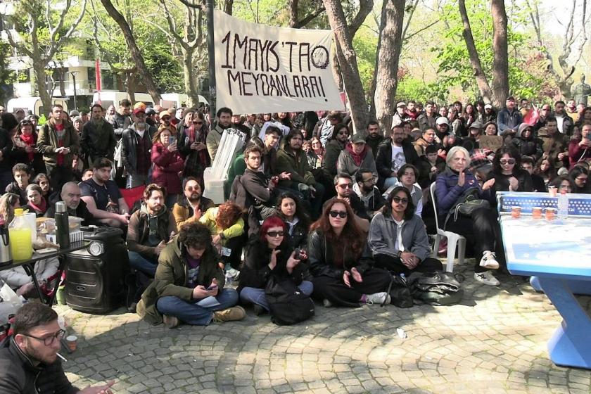 TİP ve TKP'den İstanbul'da eylem: Tutuklu gençler serbest bırakılsın