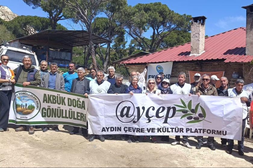 Madran Dağı’nda Eysim Madenciliğe karşı açılan davada keşif yapıldı