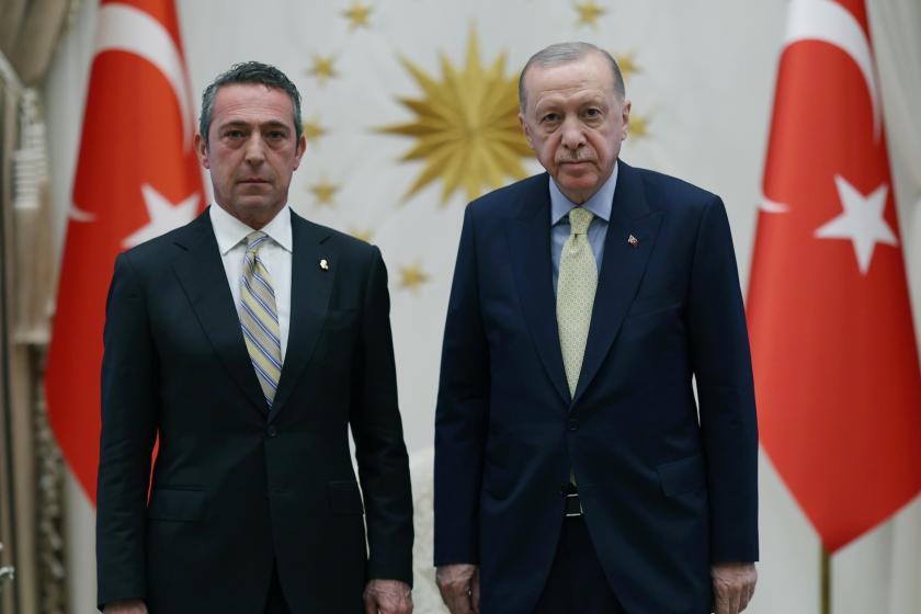 Erdoğan ve Ali Koç Külliye'de bir araya geldi