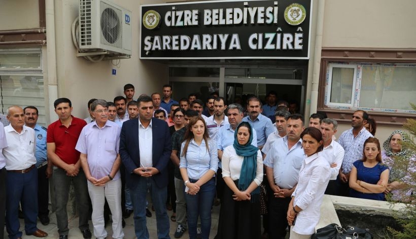 Cizre Belediyesini basan polis eş başkanı gözaltına almak istedi