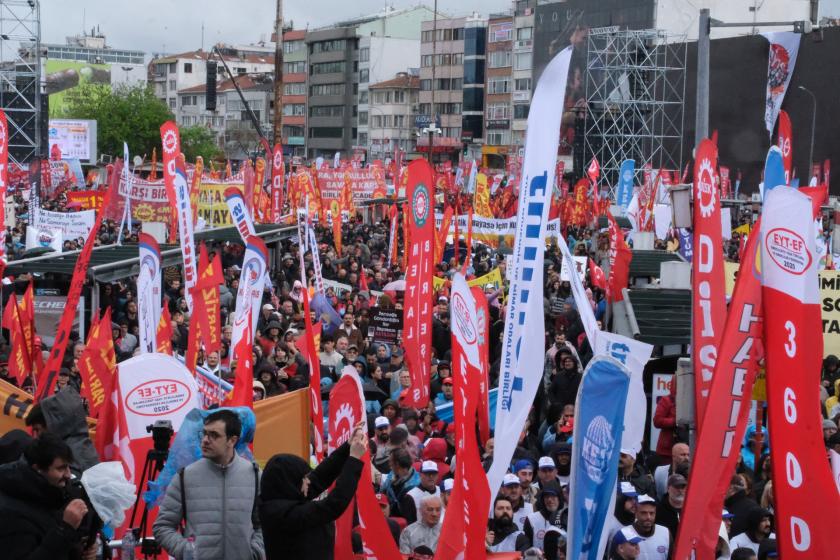 Kadıköy'de 1 Mayıs: Genel grev, genel direniş çağrısı yapıldı