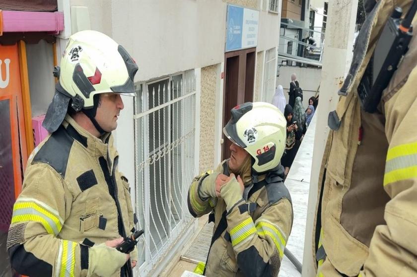 Avcılar’da KYK'ye bağlı kız öğrenci yurdunda yangın