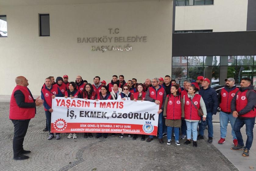 Bakırköy işçileri 1 Mayıs kutlaması için buluştu