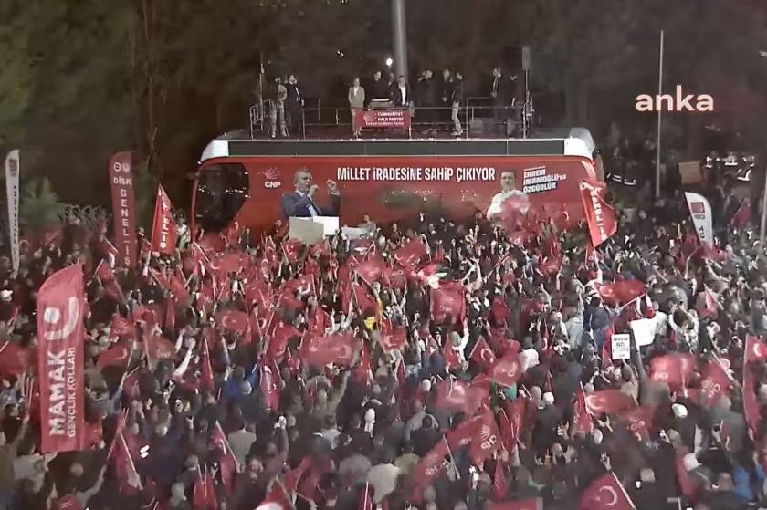 Özgür Özel, saldırı sonrası CHP Genel Merkezi'nde halka sesleniyor