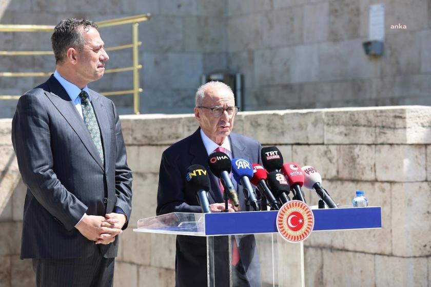 Eski TBMM Başkanları: “Ekrem İmamoğlu'nun tutuksuz yargılanmasını öneriyoruz"