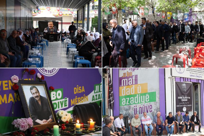Sırrı Süreyya Önder için birçok kentte taziye alanları kuruldu
