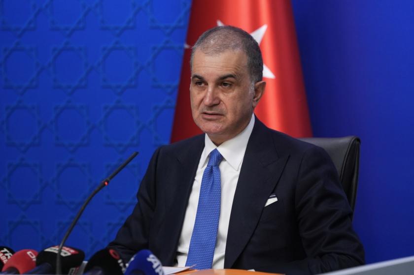 Ömer Çelik: Kim ne derse desin Ada'da iki egemen devlet var