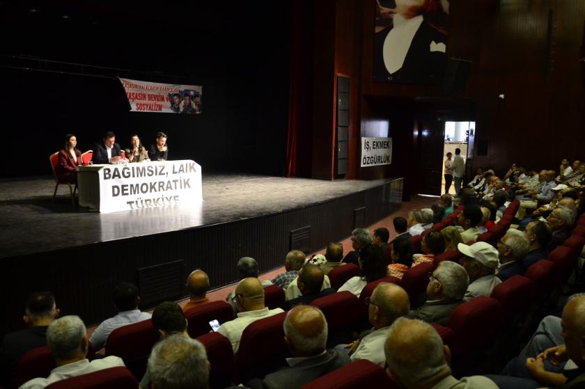 Adana'da Denizler anması: 'Toplumsal kurtuluş için mücadeleyi büyütelim'