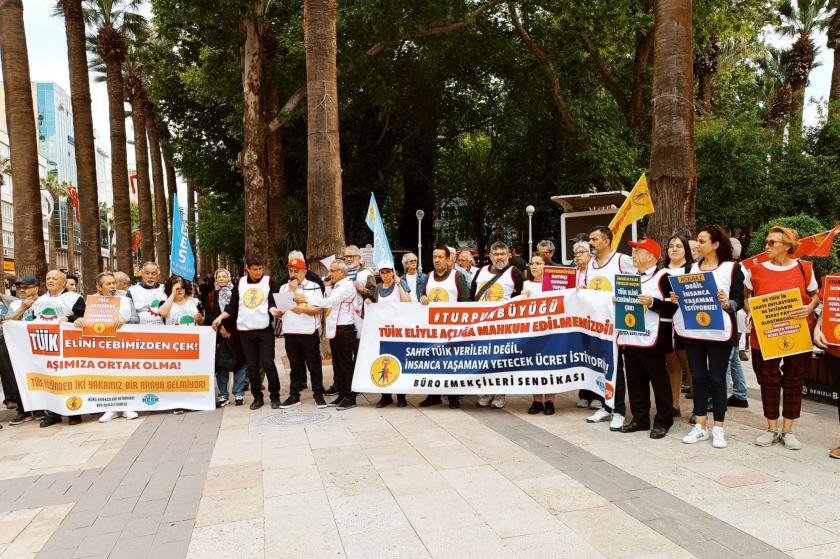 Denizli'de TÜİK verilerine tepki: "TÜİK enflasyon sepetini açıklasın"