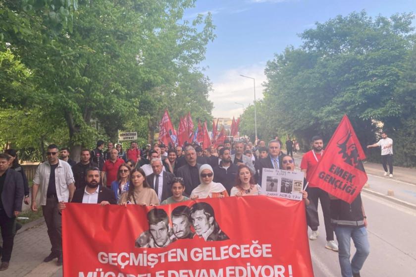 Deniz Gezmiş, Hüseyin İnan ve Yusuf Aslan Bursa'da anıldı