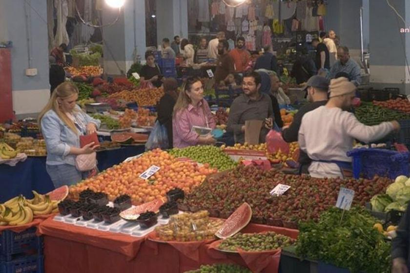 Semt pazarında ‘Enflasyon düştü’ iddiasına tepki
