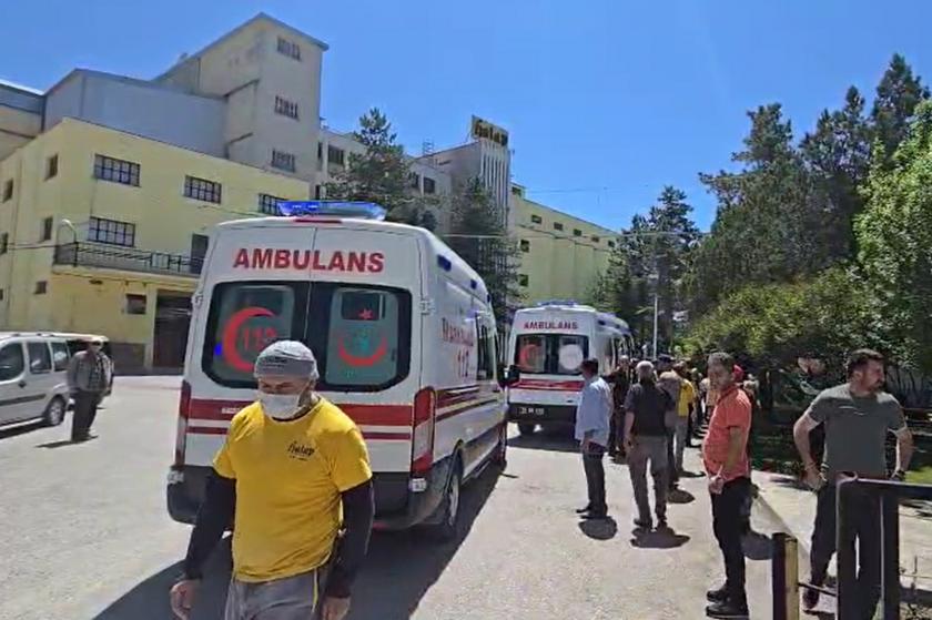 Çorum'da un fabrikasında patlama: 7 işçi yaralandı