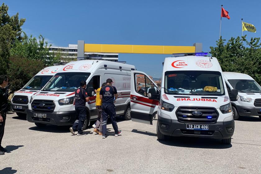 Çorum'da Hatap Un fabrikasında patlama: 1'i ağır 9 işçi yaralandı