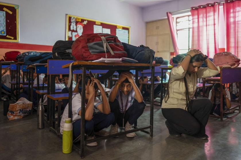 Hindistan güvenlik tatbikatları düzenlemeye başladı