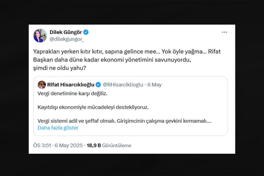 Sabah Yazarı Güngör'den TOBB Başkanı Hisarcıklıoğlu'na tepki