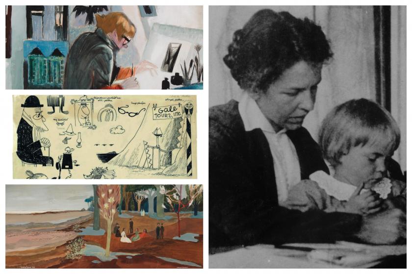 “Tove Jansson, Mumilerin Yaratıcısı ve Sanatçı” sergisi Aynalı Geçit'te