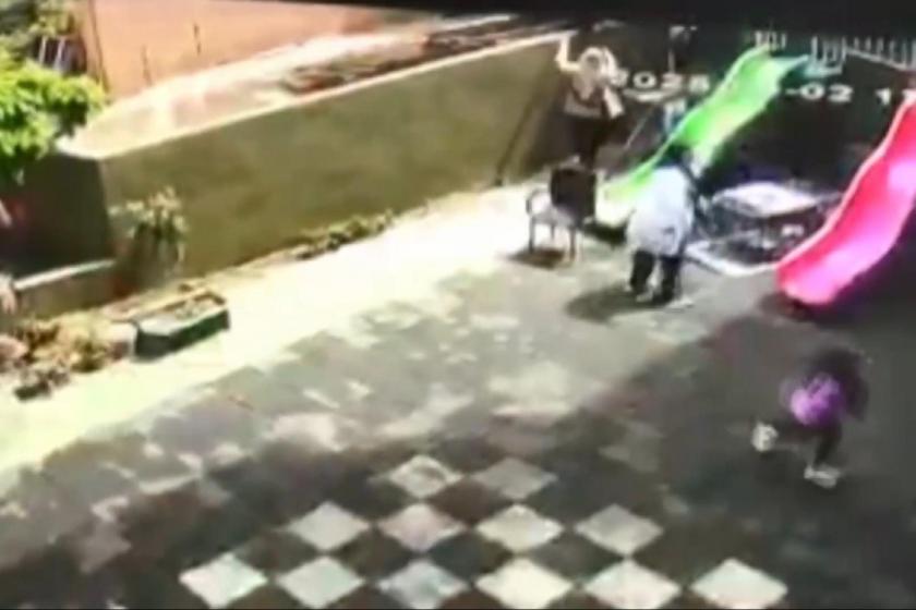 Eyüpsultan'da kreşteki çocuk ölümden döndü: 2 metre yükseklikten inşaat alanına düştü