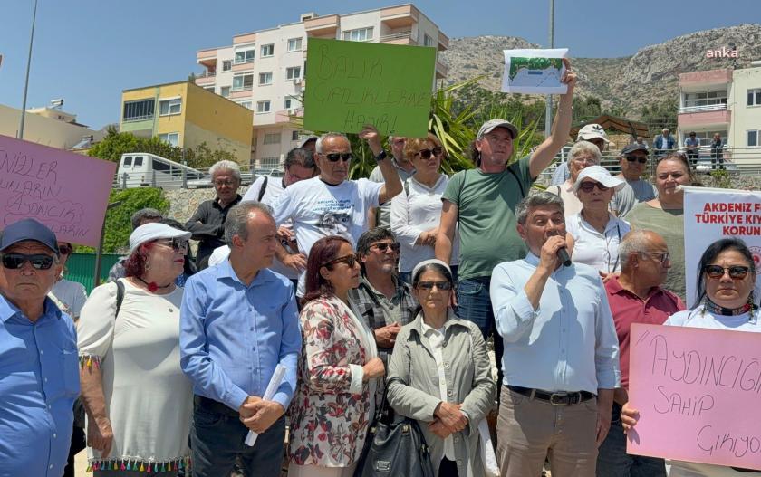 Mersin'de balık çiftliklerine karşı  eylem: "Mesleki etik çerçevesinde karar vermenizi istiyoruz"
