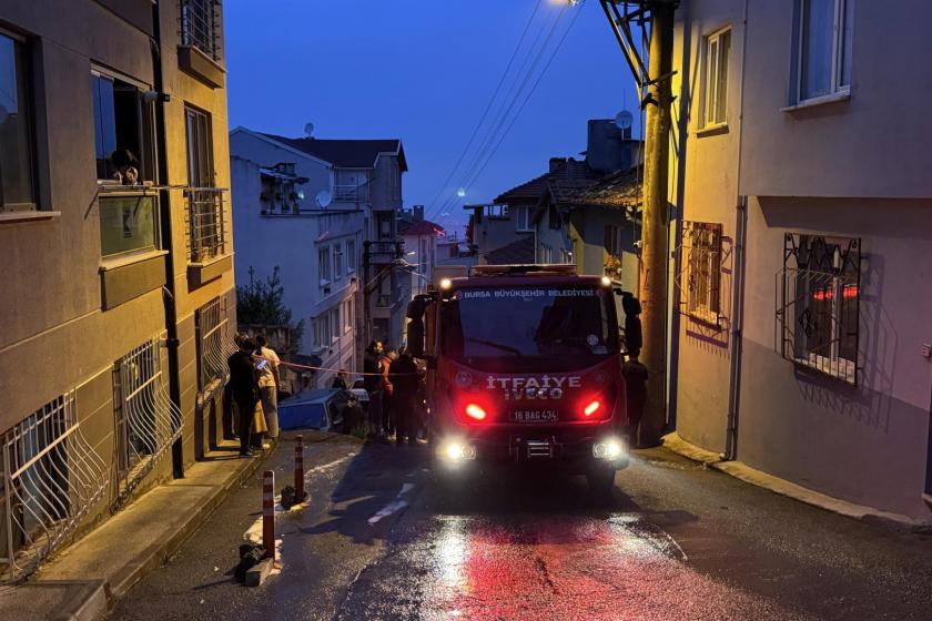 Bursa'da yangın çıkan evde 1 kadın ölü bulundu