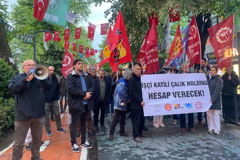 İşçi Erol Eğrek'in öldürülmesi Kocaeli'de protesto edildi