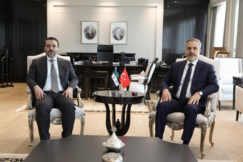 Hakan Fidan ve Şeybani Ankara'da görüştü
