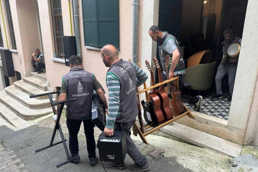 Beyoğlu Belediyesi’nin Kültür sanat mekanı Terra Santa boşaltıldı