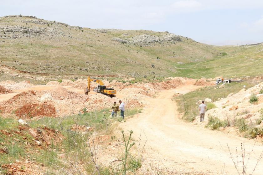 7 köyün ortasına kurulacak taş ocağına köylüler tepkili