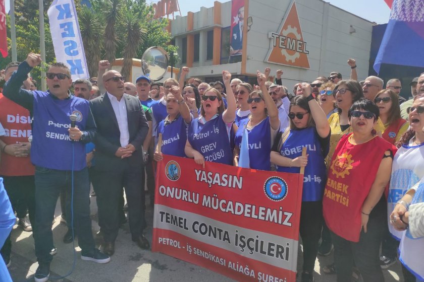 Temel Conta işçileri: Bugün dünden daha kararlıyız, biz kazanacağız