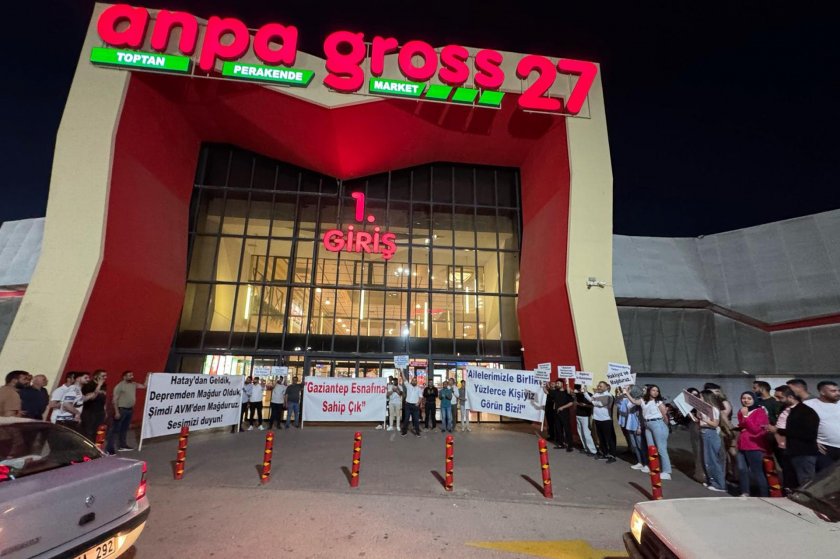 Gaziantep’te Anpa Gross 27 AVM esnafı mağdur ediliyor