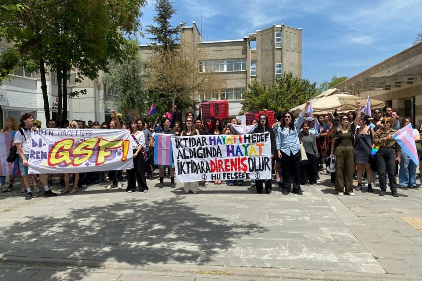 Hacettepe öğrencilerinden saldırılara karşı mücadeleyi büyütme çağrısı 