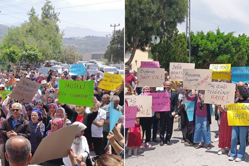 İskenderun’da taş ocağına karşı çıkan muhtara darp: "Taş ocağına izin vermeyeceğiz"