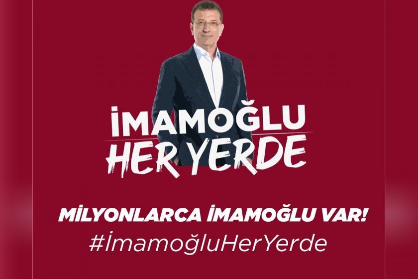 CHP Gençlik Kolları kampanya başlattı: "İmamoğlu Her Yerde"